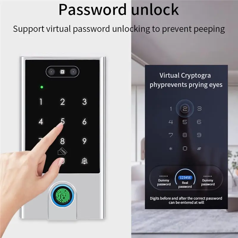 【سعر ساخن!】تطبيق Tuya لـ Wiegand 24-36 125Khz 13.56Mhz WIFI قارئ بطاقات الوجه آلة التحكم في الوصول ذات التردد المزدوج #4