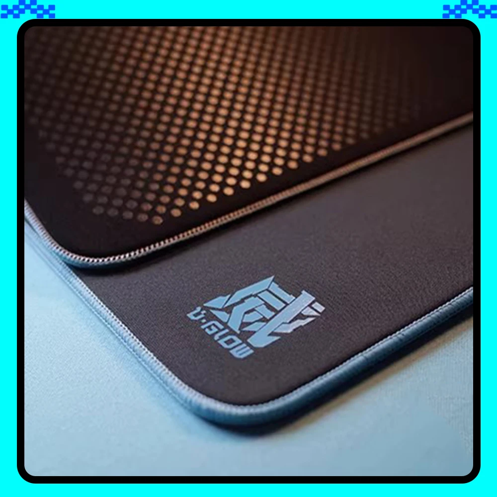 D-GLOW Wei Gaming Mousepad FPS Speed Mouse Pad Moistureproof Skidproof For TTK APEX CSGO Valorant Pc Accessories Gifts