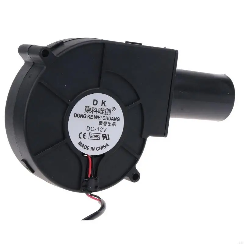 12V 9 ซม.9733 ย่างบาร์บีคิวBBQพัดลมBall-Bearing Blower Air Duct 5500RPM L4MF