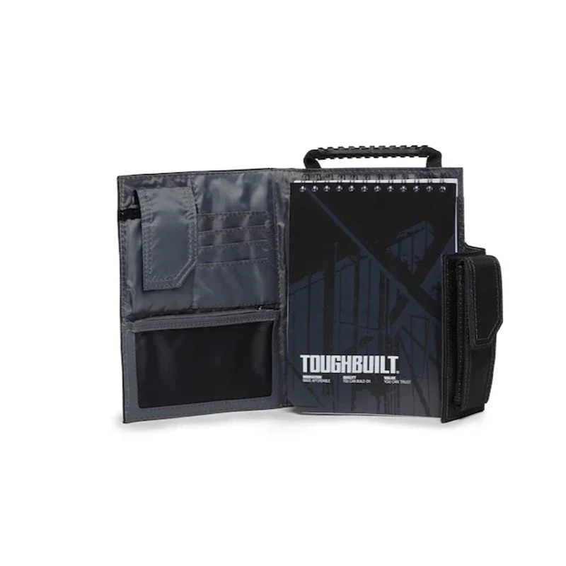 TOUGHBUILT TB-56-IP-C IPad Organizer + Grid Notebook Portable Tablet Work Bag Wear-resistant and Waterproof Bag