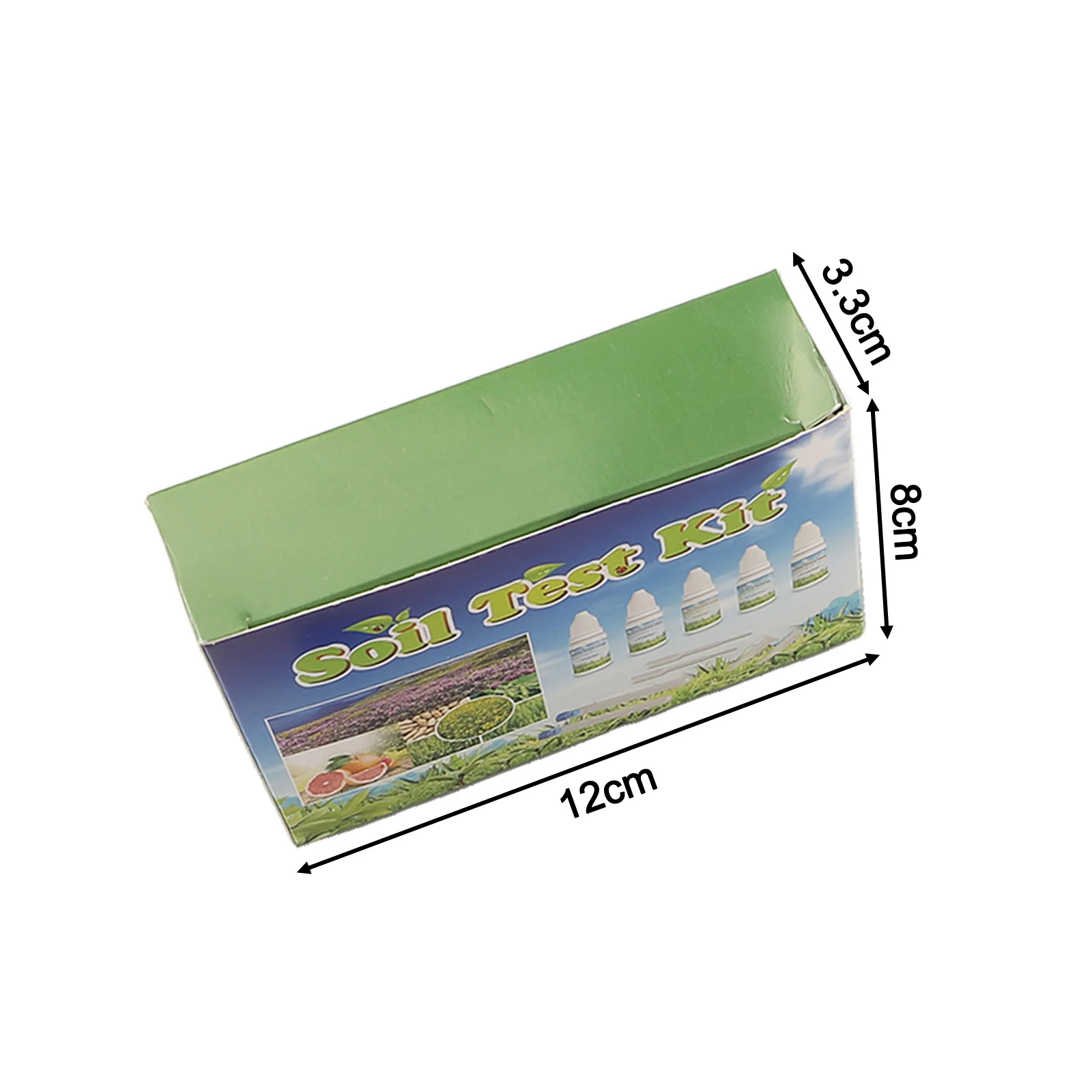 Soil Test Kit 10ml for Measuring pH Nitrogen Phosphorus Potassium Levels in Garden Farm Soil Fertility Assessment