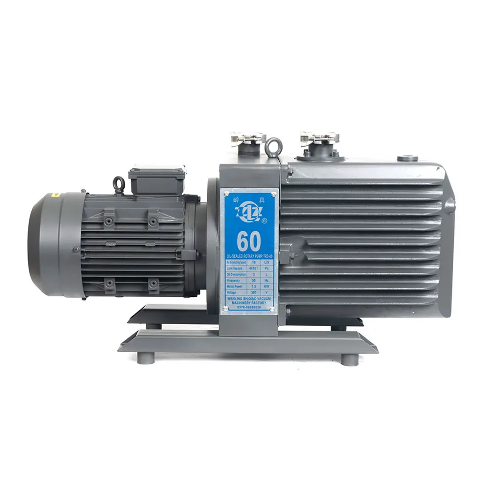 

TRD-60 HVAC Oil Two-Stage Oil-Lubricated Rotary Vane Vacuum Pumps for Coating