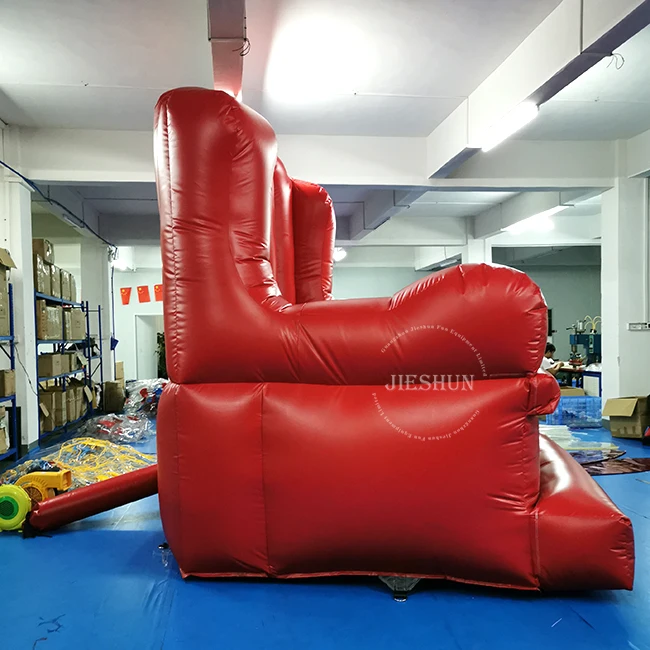 High quality large red PVC inflatable sofa bed air sofa modern inflatable two-seater sofa