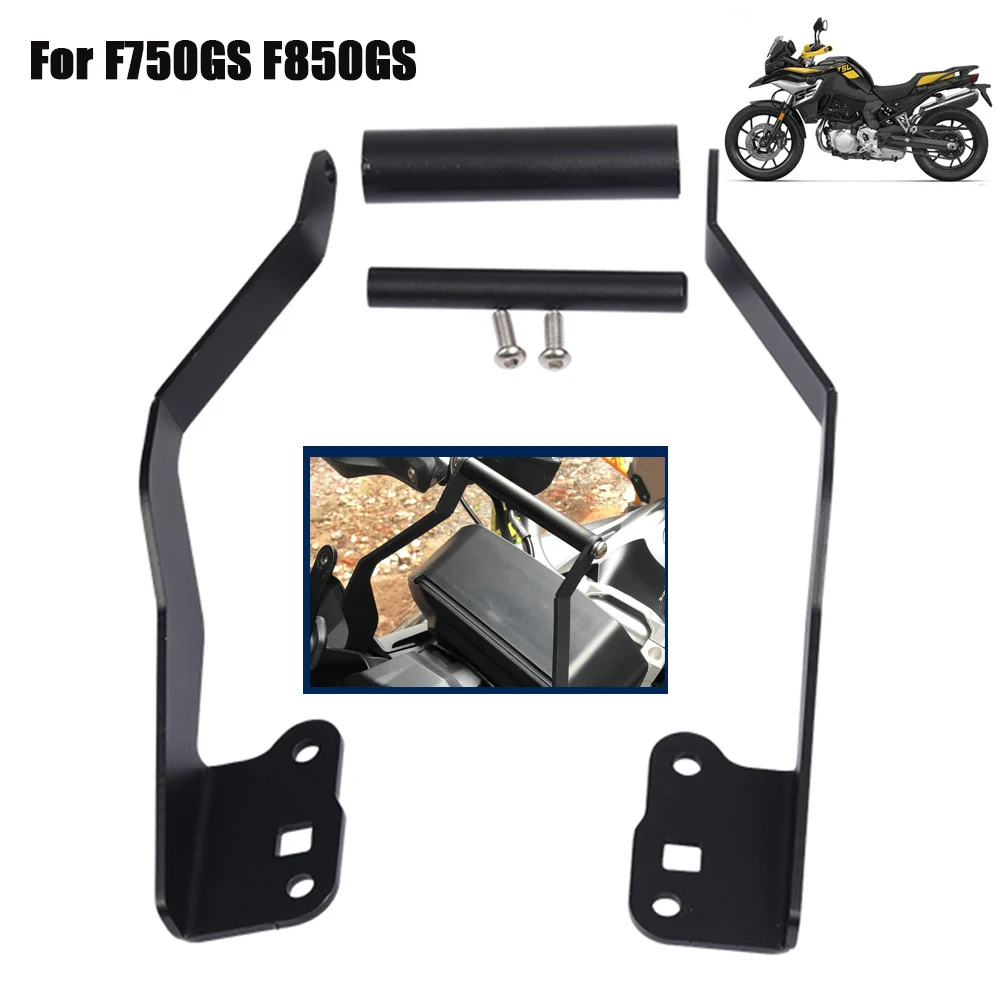 Motorcycle Windshield GPS Navigation Mobile Phone Bracket Bracket for -BMW F750GS F850GS 2019-2021