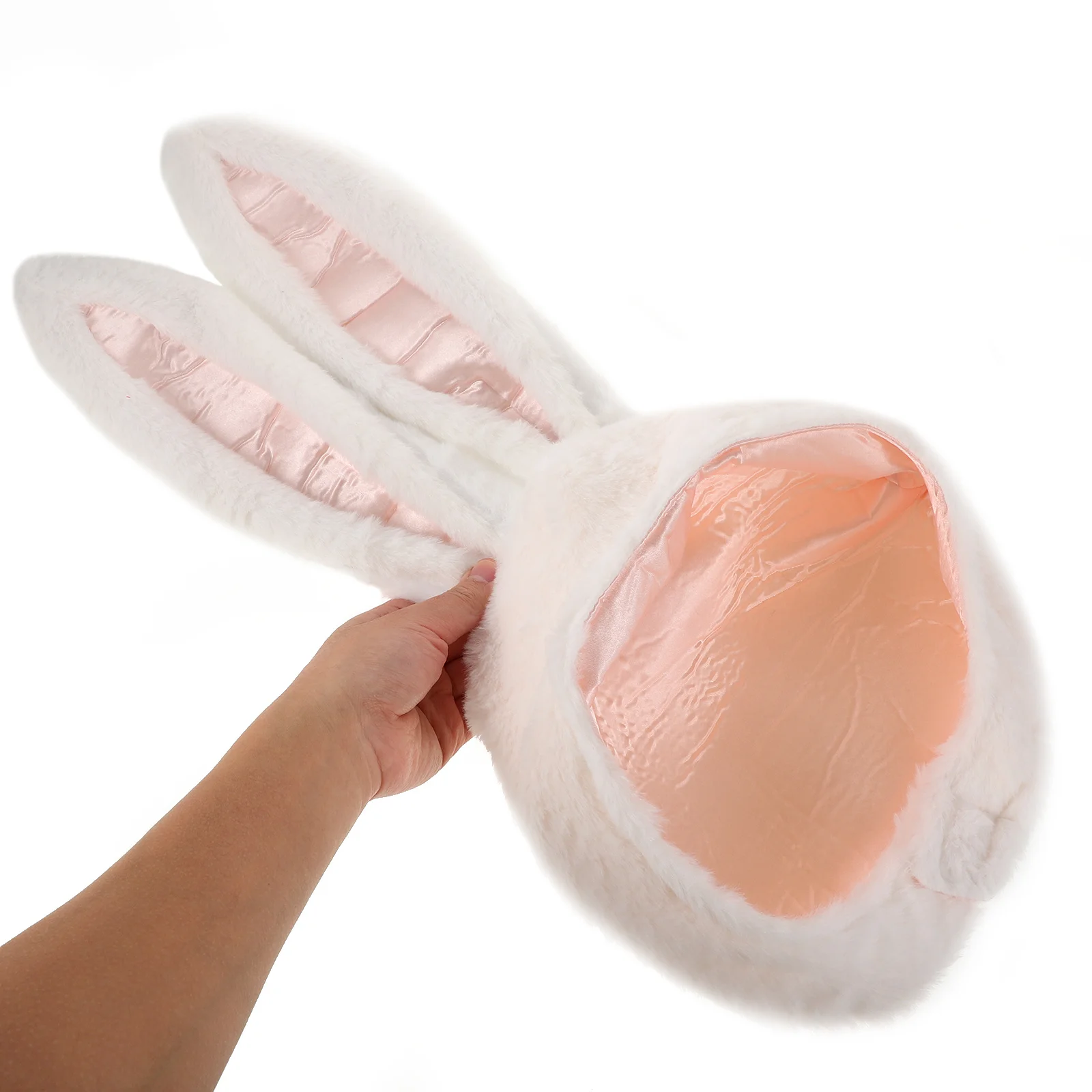 Weiches, bequemes Hasenkopf-Kostüm für Ostern, Feier, Partygeschenke, Geschenkidee, Foto-Requisite, Urlaubskostüm, Spaß