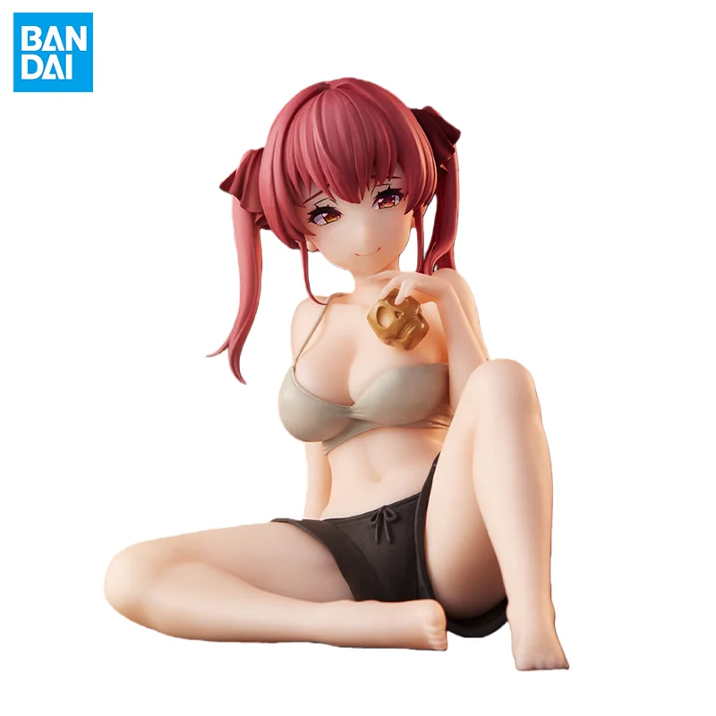 

Bandai Genuine Leisure Time hololive IF virtual anchor Houshou Marine Anime Sexy Cute Girl Action Figure toy Collection Ornament