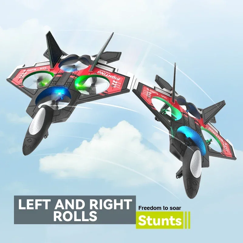 Avión Rc S98, planeador de espuma con Control remoto, avión de ala fija, juguete Quadcopter, acrobacias de altura, Dron de cuatro ejes, juguetes voladores para niños