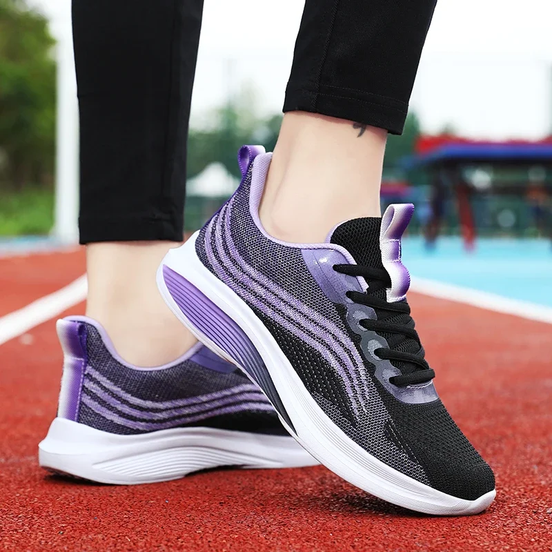 Women's Shoes Trend 2024 Stylish Loafers Ladies Shock Absorption Sneakers Socks For Women Sneackers 2024 Harajuku Shoes Tennis