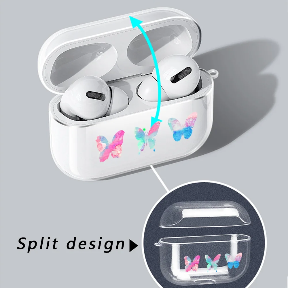 Apple 에어팟 Pro/에어팟 용 이어폰 케이스 3 세대 안티 드롭 무선 블루투스 헤드폰 실리콘 보호 커버