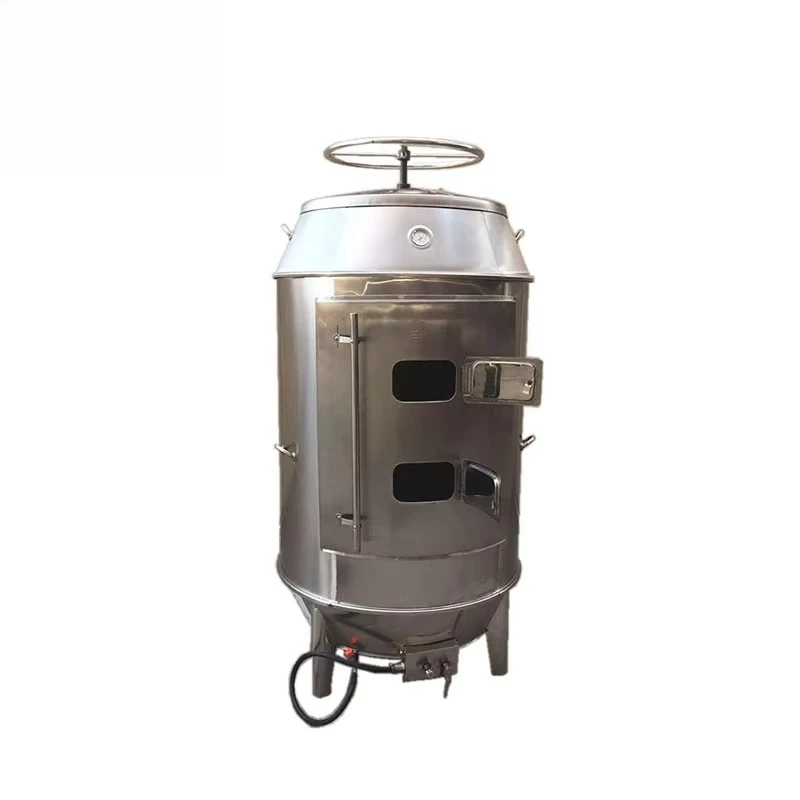 

Commercial Restaurant Stainless Steel Split Rotary Gas Space Oven Lamb Pig Roaster