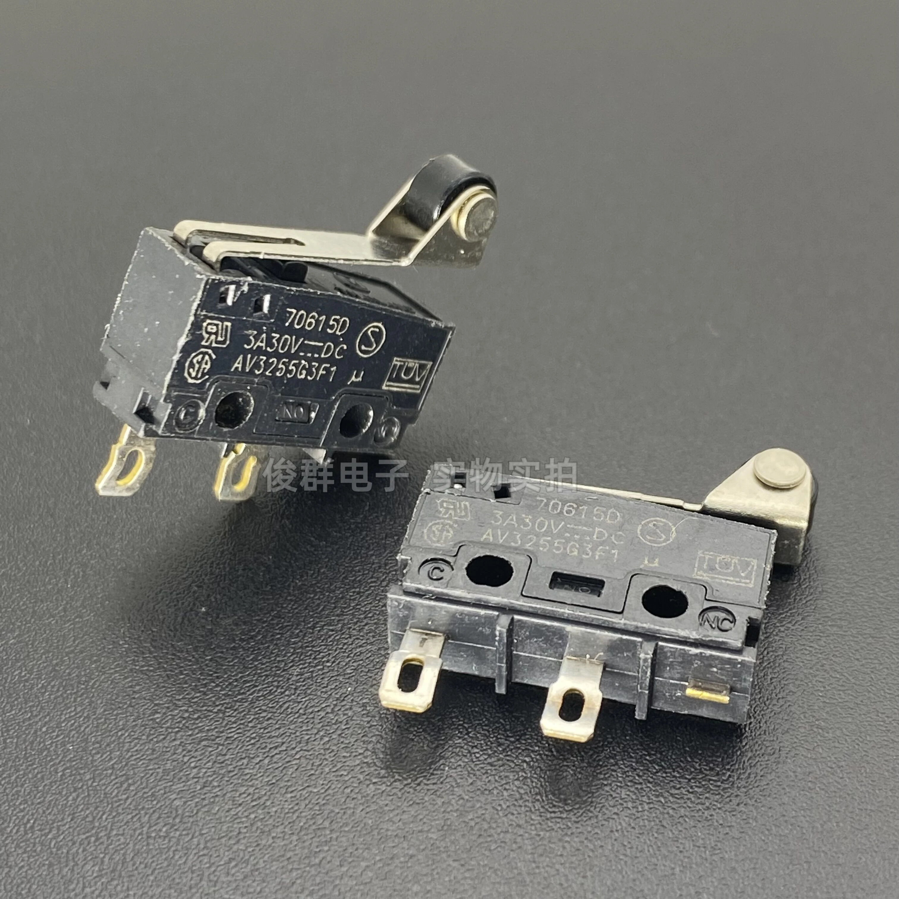 5PCS/micro switch limit detection reset with roller 3A30V