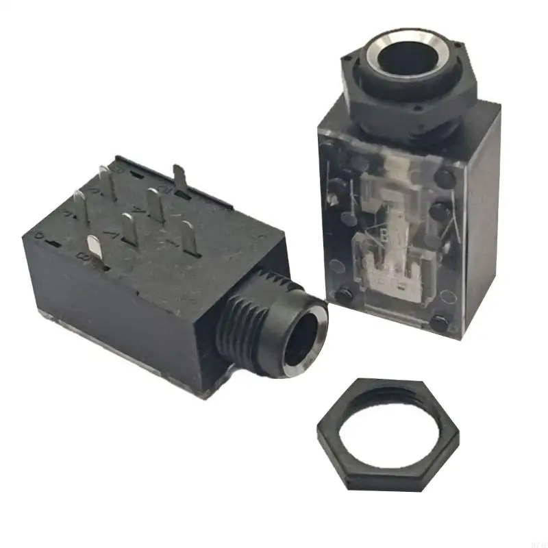 H7JF Heavy Duty 7pin Sound Sockets 6,35 мм два канала женских гнезда для усилителей и миксеров