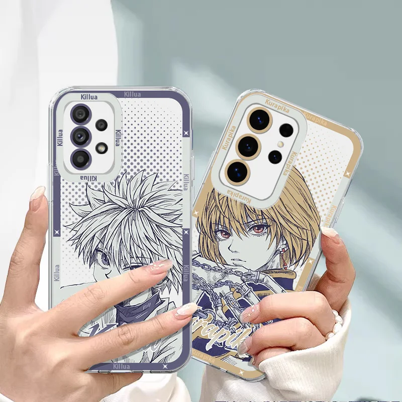 HUNTER×HUNTER Killua Hisoka Case for Samsung Galaxy A26 A56 A36 A16 A06 A55 A35 A25 A15 A05 A05S A54 A34 A24 A14 A13 A23 A33 A53