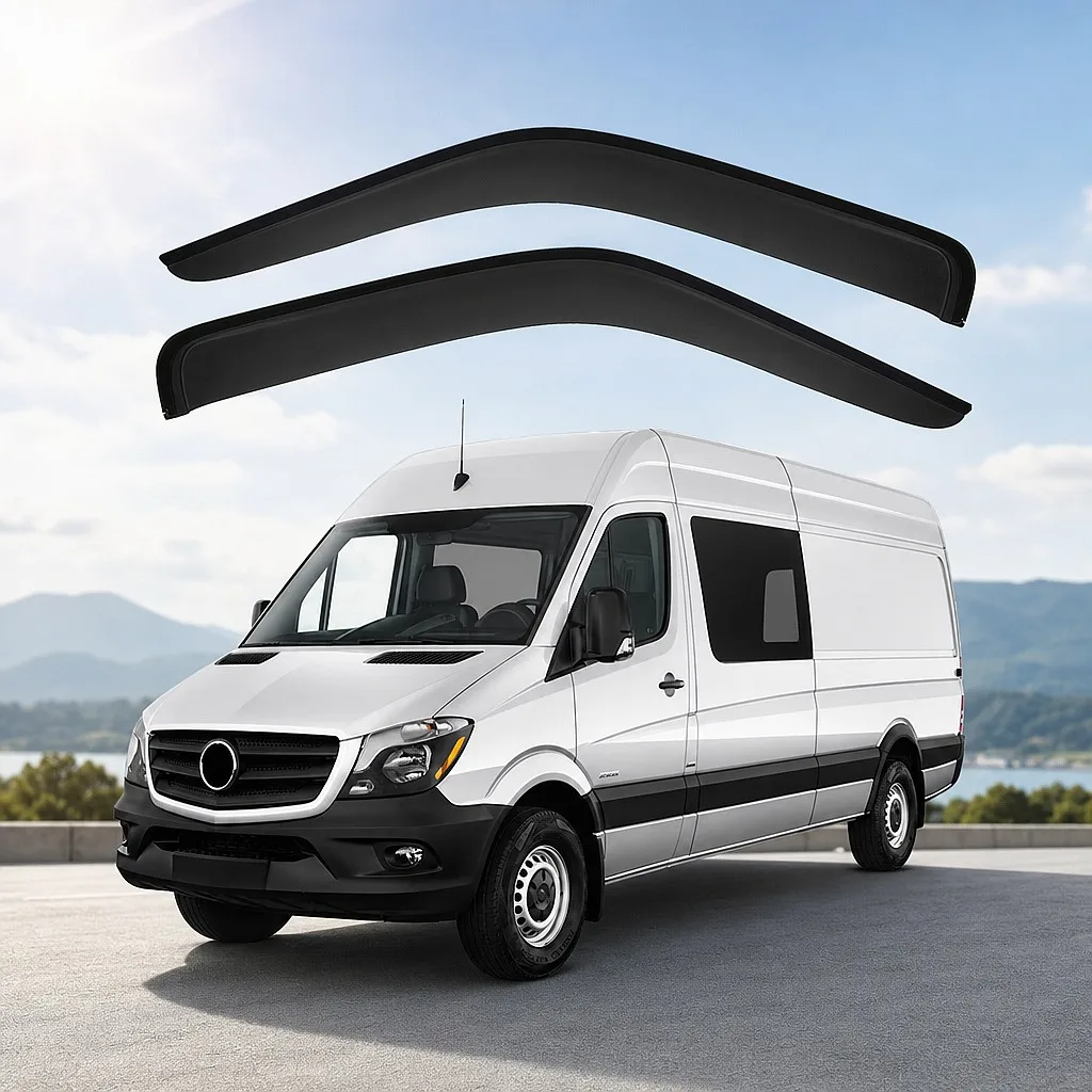 

For Benz Sprinter NCV3 VS30 2007-2025 Window Visor Awning Rain Sun Shade Auto Accessories
