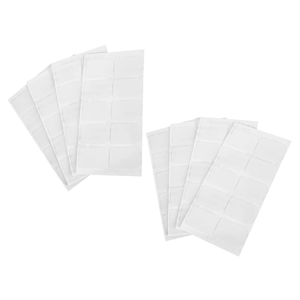 

80pcs Silicone Tooth Pad 0 8mm Square Transparent Oval Mouthpiece Patches for Clarinet Alto Saxophone Tenor Accessories