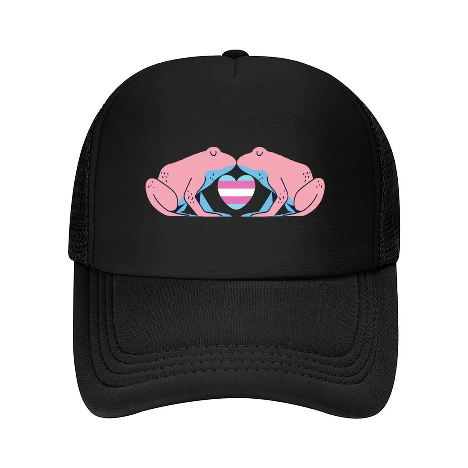 

Trans Froggos Baseball Cap Unique hats Sun Hat For Children Beach Outing Beach Men's Baseball Women's