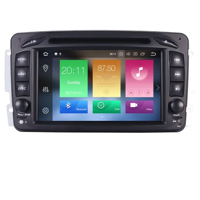 Android Car GPS for Mercedes Benz W209 W203 W168 ML W163 W463 Viano W639 Vito Vaneo Wifi 3G GPS BT Radio OBD Mirror Link