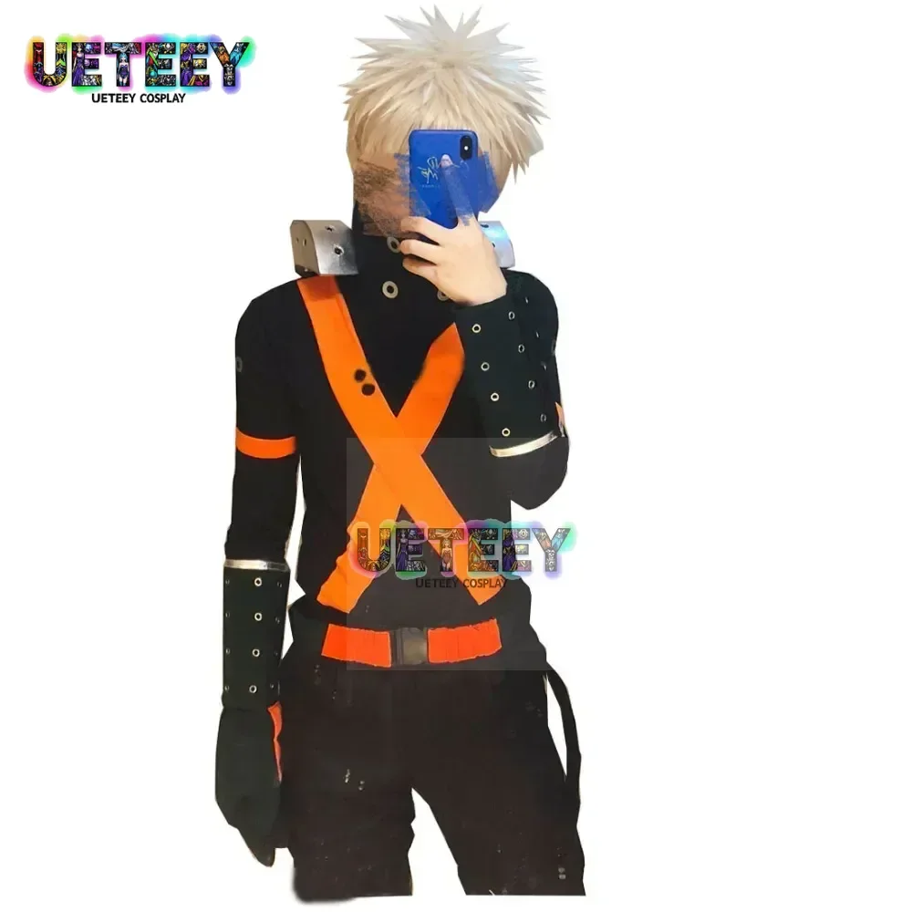 

UETEEY COS Anime Costume Katsuki Bakugou Cosplay Outfit Full Suit Halloween Carnival Cosplay Costume