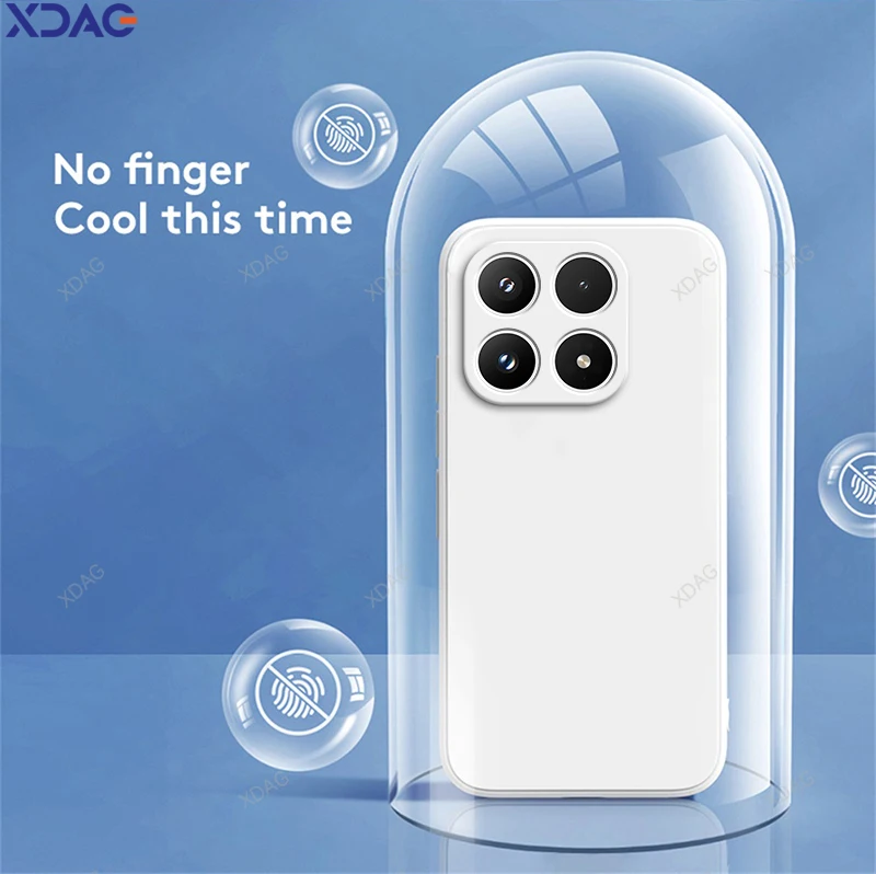 الأصلي كاندي حماية الكاميرا ل Xiaomi 17 برو ماكس 5G 16 جراب هاتف لينة الداخلية يتدفقون السائل سيليكون الفاخرة الغطاء الخلفي