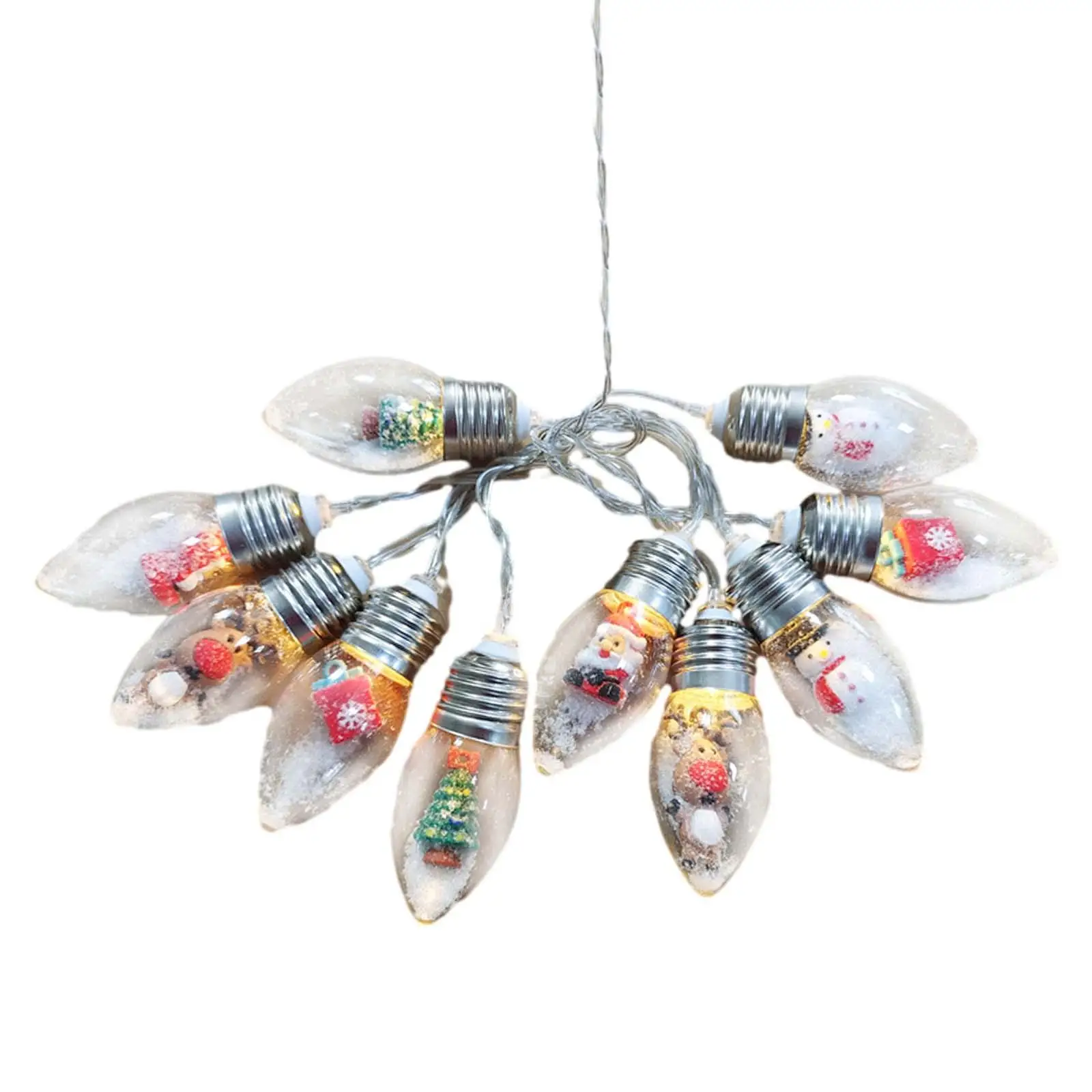 Luci a stringa di fiori decorazioni natalizie a LED con luci a stringa per camera da letto