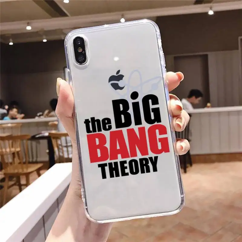 TV Shows The Big Bang Theory Sheldon Case for iPhone 15 14 13 12 11 Pro Max 14 Plus X Xs Max XR 8 7 Plus Soft Transparent Cover