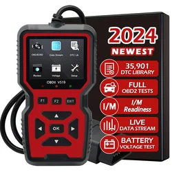 Car Fault Detector V519 Obd2 Scanner Fault Diagnosis Tester Engine System Diagnostic Tool Code Reader