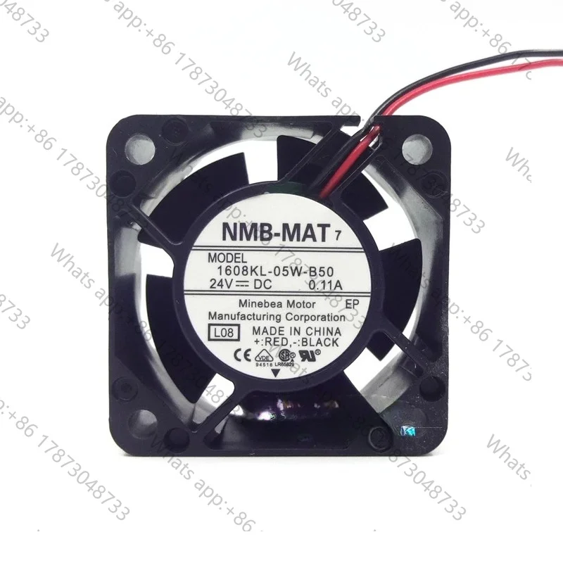 Tool PartsNew original NMB-MAT 1608KL-05W-B50 4020 4cm 24V 0.11A 4CM inverter industrial computer cooling fan