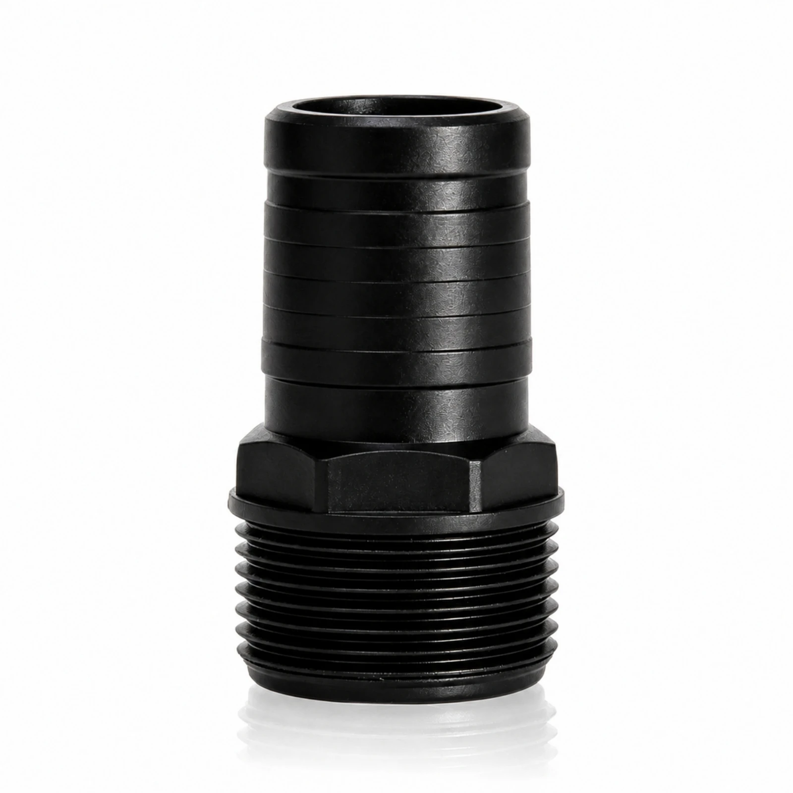 Hose Barb Fitting Adapter Easy to Install ABS Hose Barb Adapter Plastic Tubing Connector Lightweight Pipe Fittings