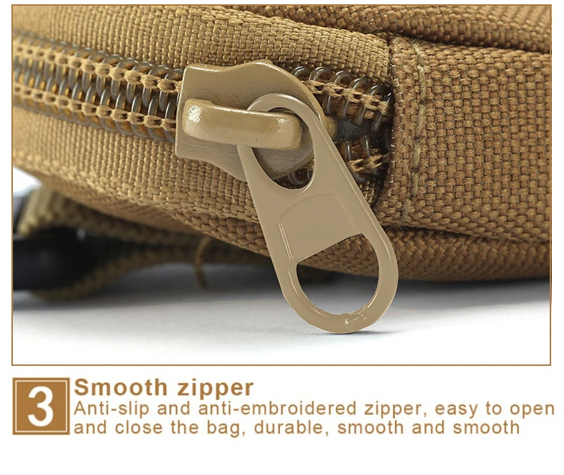 Taktische EDC Männer Schlüssel Brieftasche Tasche Outdoor USB Kabel U-Disk Kopfhörer Lagerung Tasche für AirPods Freebugs Kopfhörer schutzhülle – Detail 20