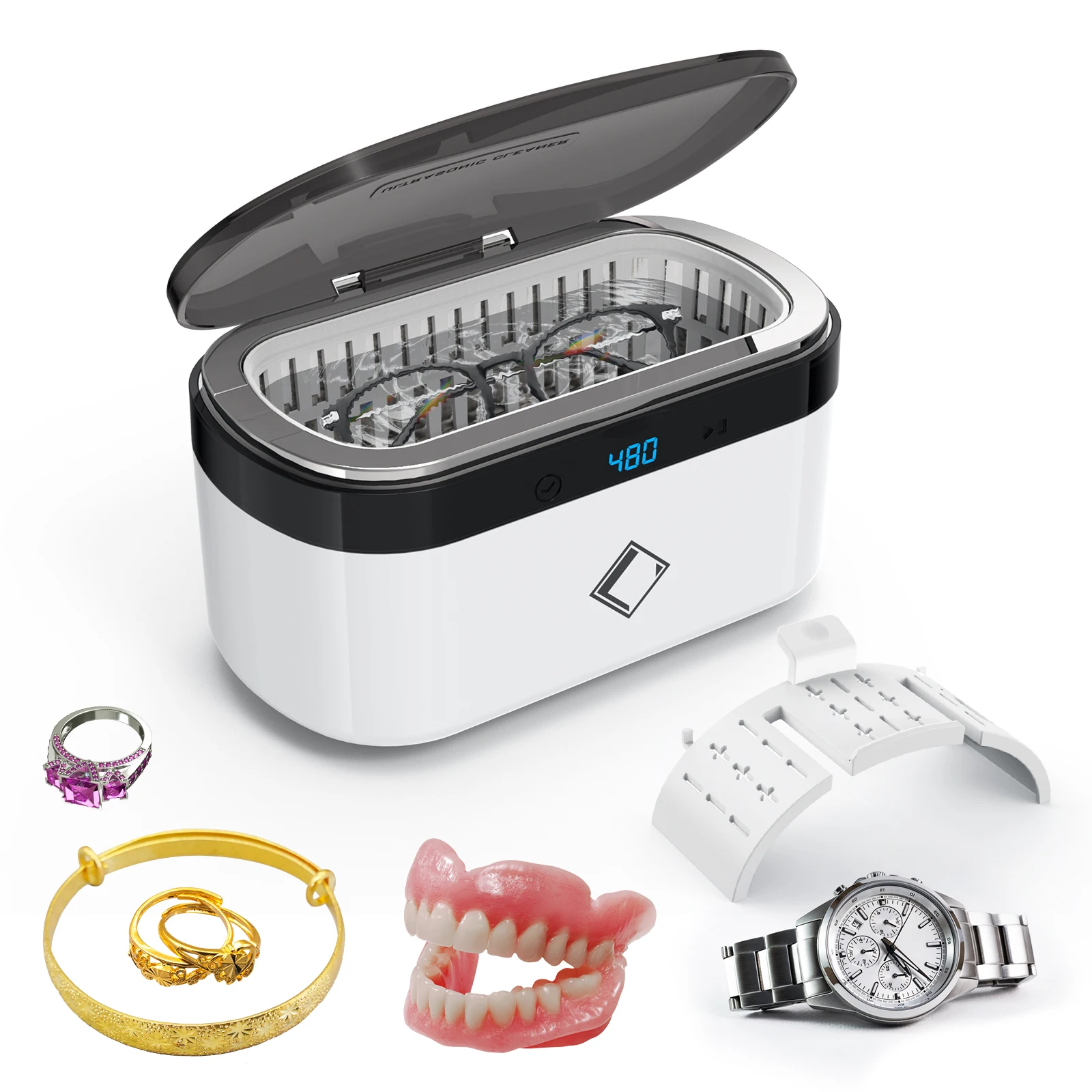 Self-cleaning Definition D e n t ure Cleaning Machine D e n t a l Instruments UV Retainer Ultrasonic Cleaner for Dentures