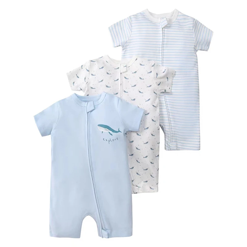 iyeal-neonato-estate-100-cotone-tuta-neonati-maschi-pigiama-a-maniche-corte-con-doppia-cerniera-3-pz-lotto