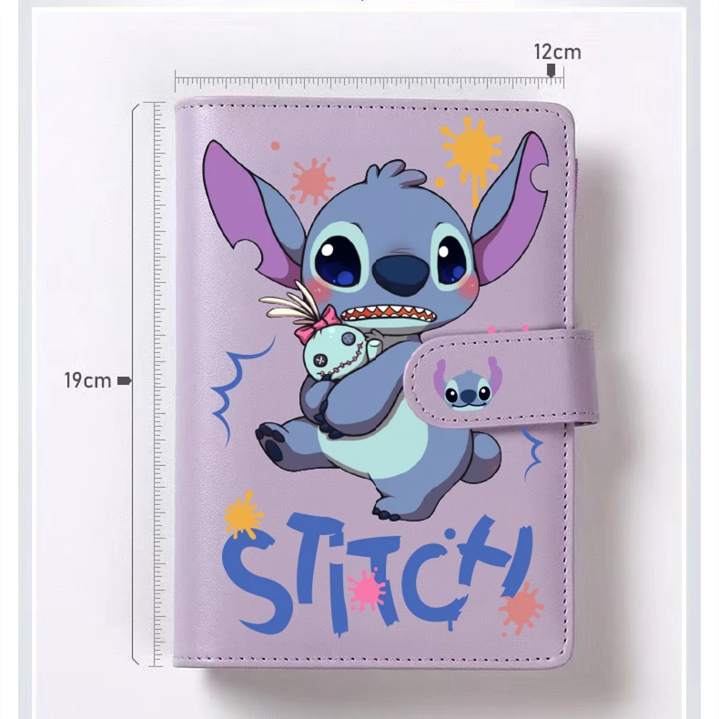 Disney Lilo & Stitch Pu Cartoon Notebook Cartoon Tablet Supplies School Office Stationery Student Gifts