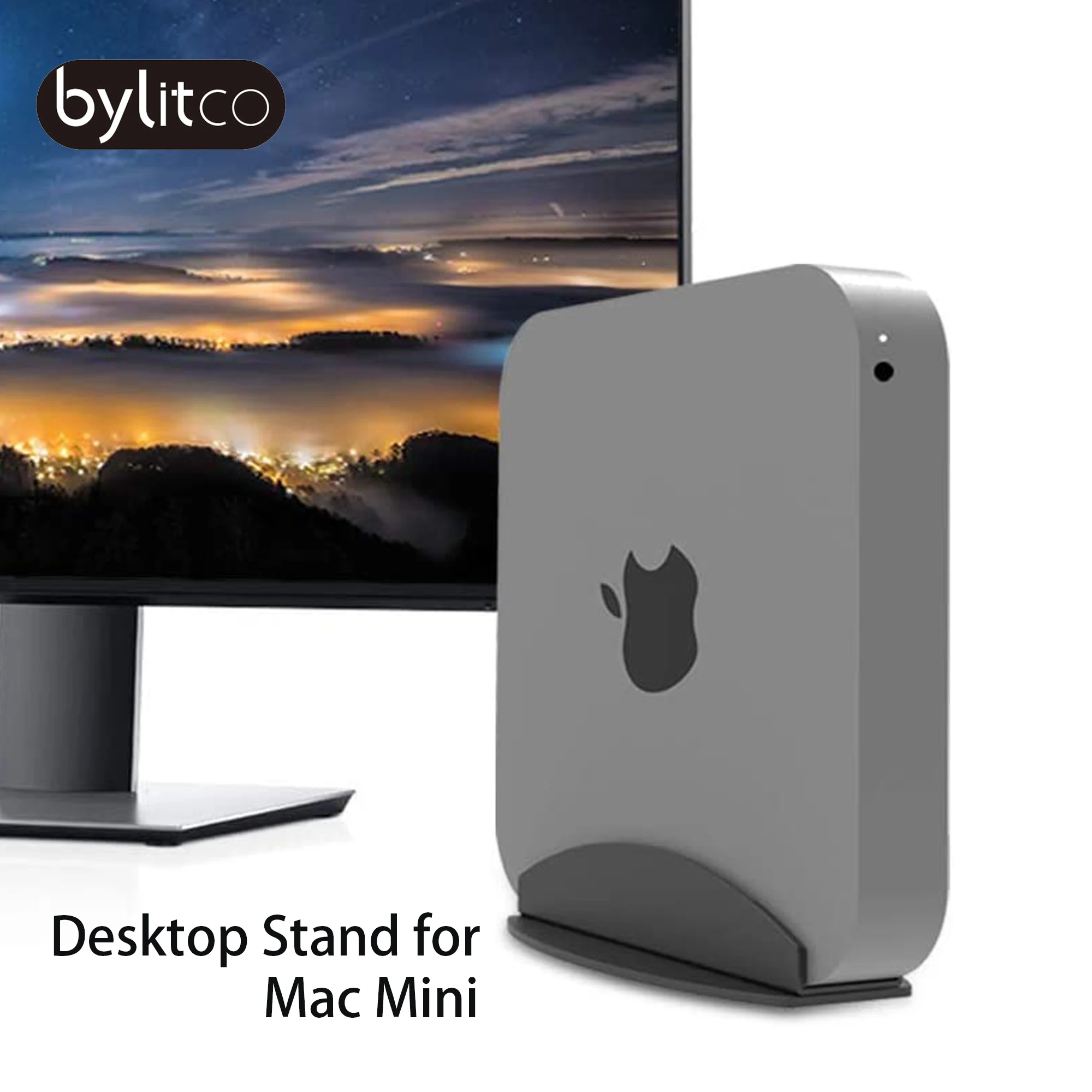 Bylitco Desktop Stand for Mac Mini M1/M2 /2014–2023 Metal