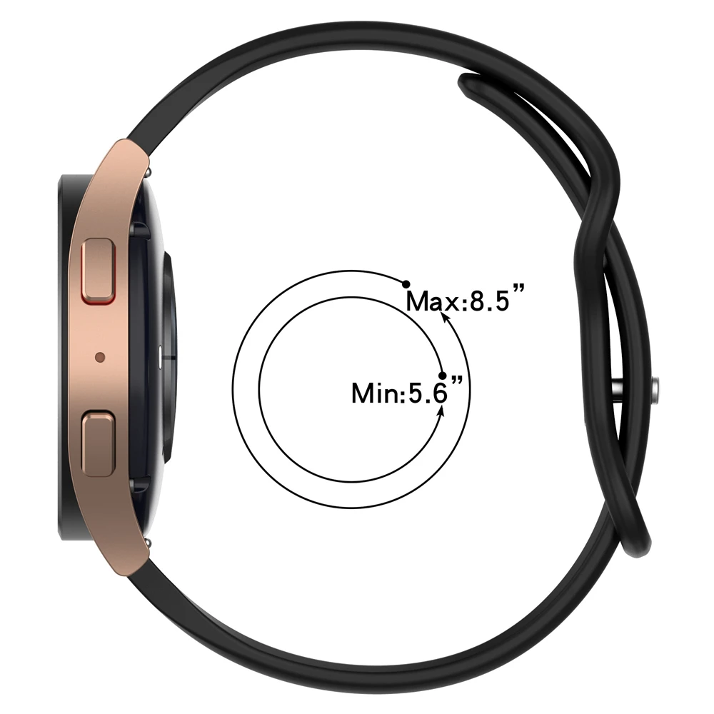 가민 포러너용 범용 시계 밴드, 245 255 265 645 실리콘 스트랩, 화웨이용 조절 가능한 벨트 팔찌, 20mm, 22mm