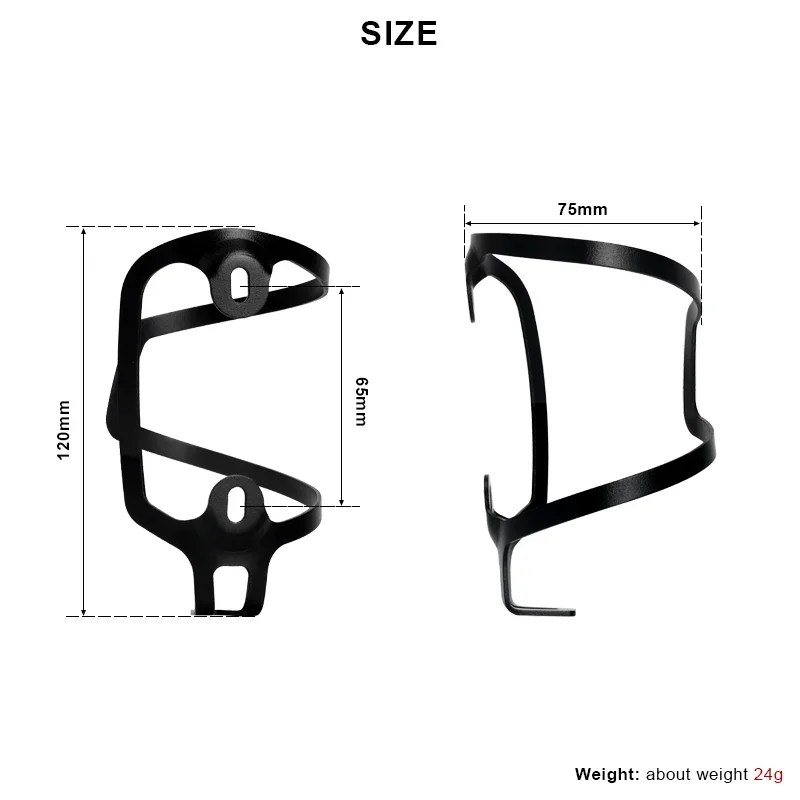 Lightweight Bike Bottle Holder Aluminium Alloy Bicycle Water Bottle Cage Cup Bracket For Road Cycling Kettle Mount image 6