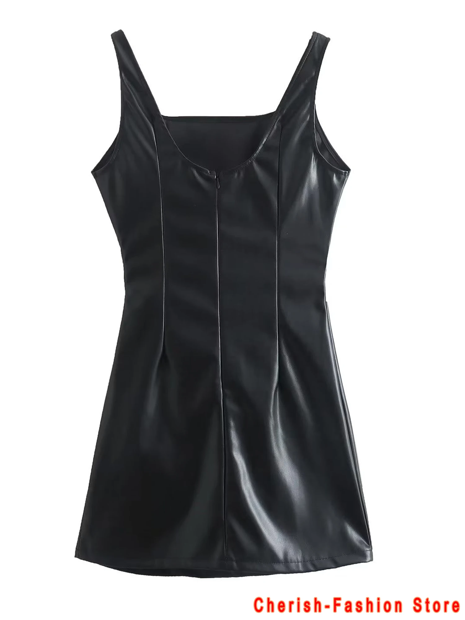 Vrouwen Gewaad Femme Zomer Effen Kleur Club Lederen Potlood Jurken Pu Solid Tank Jurken Mouwloze Slanke Heupen Mini Jurk Voor dames