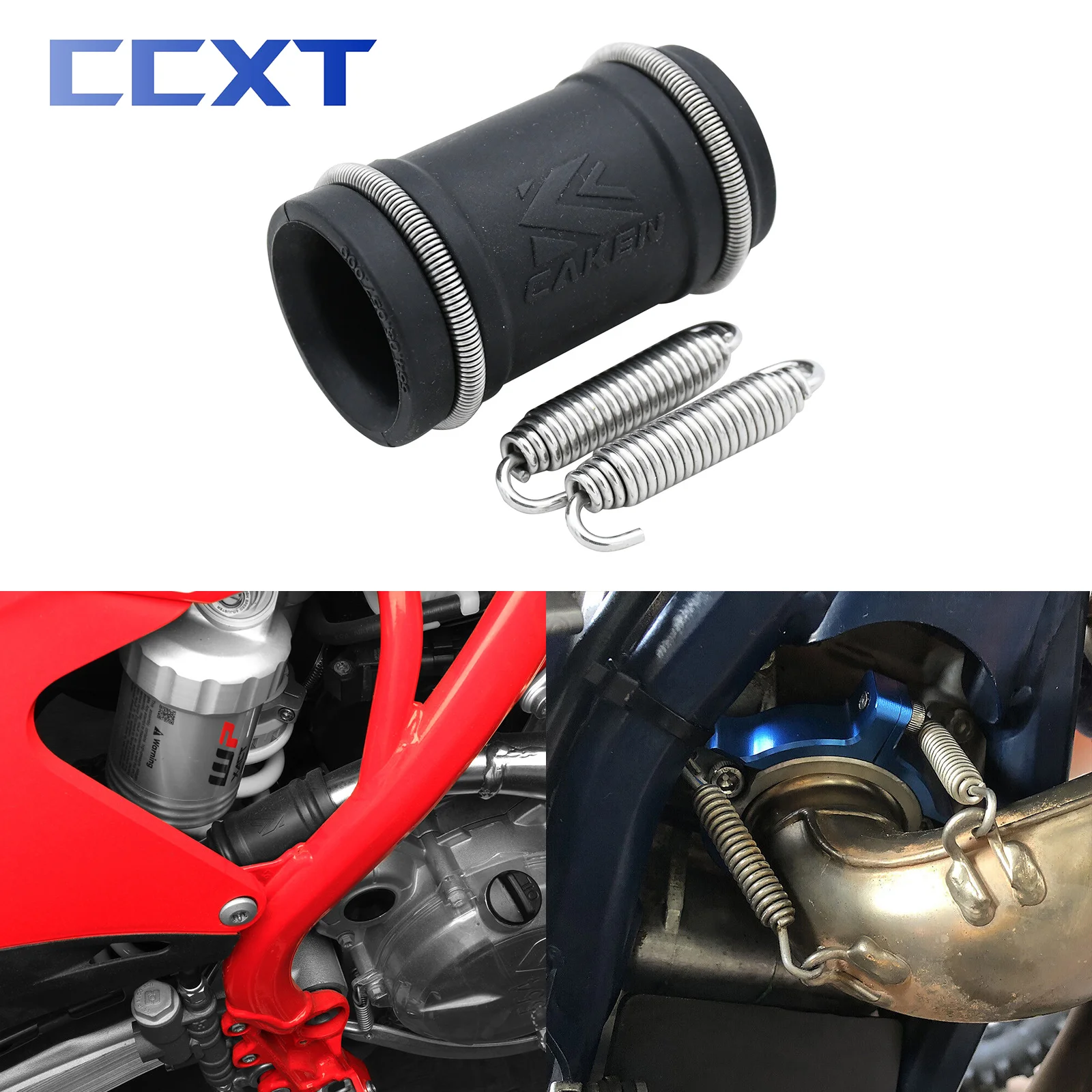 

Exhaust Coupling Exhaust Pipe Tailpipe Seal Ring Spring Kit For KTM SX XC EXC XCW TPI For Husqvarna TX TE TX TXI 2017-2022 2023