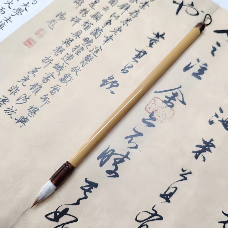 Mixed Hair Small Regular Script Brush Professional Chinese Landscape Painting Calligraphy Brushes Chinese Calligraphy Gift Set