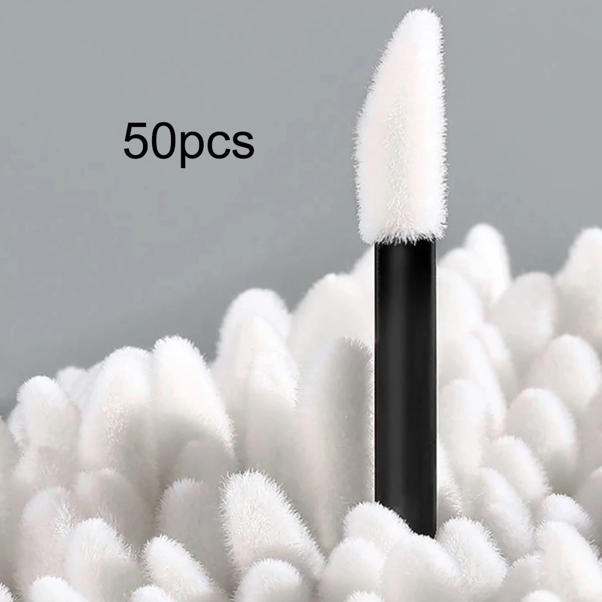 Poulet Mini Jules Brush Fournitures, Bobines pour Extension de Cils, Applicateur de Rouge à Lèvres, Brosse Brillante, Accessoires, Outils, 50Pcs