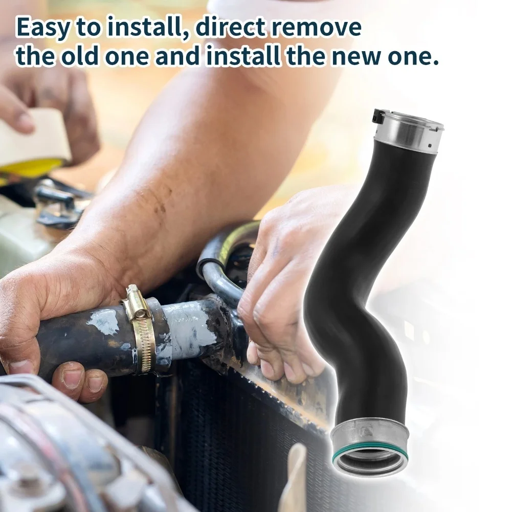 

Charge Air Hose Intercooler Hose Factory Spec Fit Direct Fit Replacement Easy Installation Plastic Construction