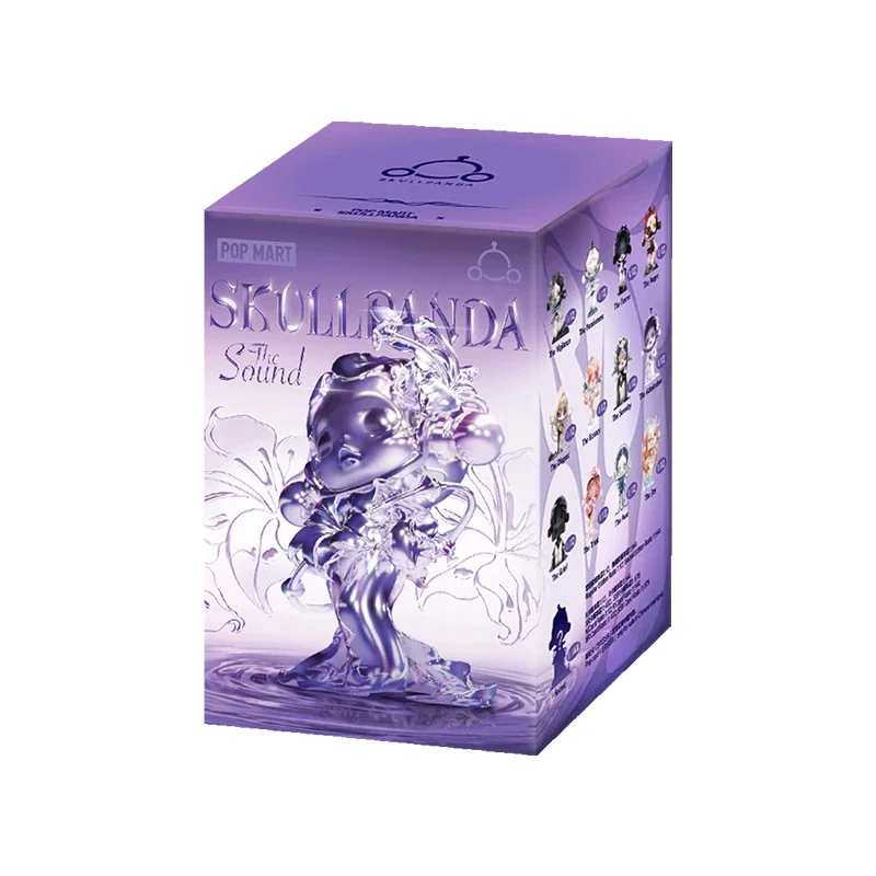 POP MART SKULLPANDA Die Sound Serie Blind Box Spielzeug Kawaii Anime Blind Box Action Figur Überraschung Mystery Box Puppen Mädchen Geschenk