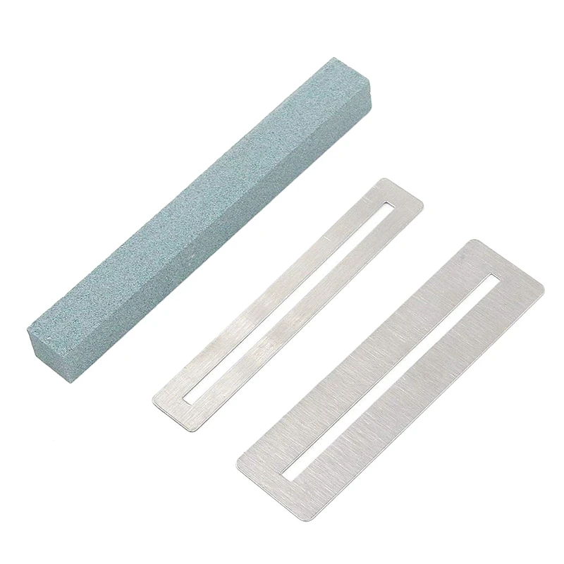 New Guitar Cleaning Tool 2 Set Guitar Fingerboard Polish Guitar Fret File Guards Guitar Grinding Stone Fretboard Fret Protector