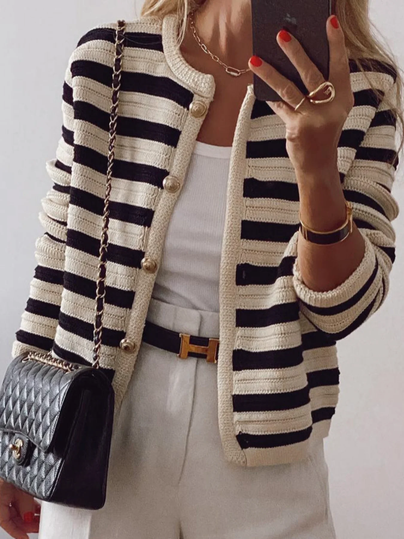 Thumbnail 4 - #53 Best Button Front Knit Cardigans to Buy In 2026
