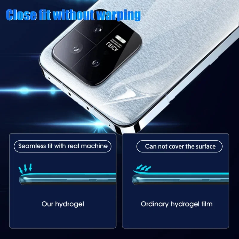 Back Soft Hydrogel Film for Xiaomi 13 13 Pro TPU Scratch Resistant Screen Protector for Mi 13pro Protective Film Not Glass