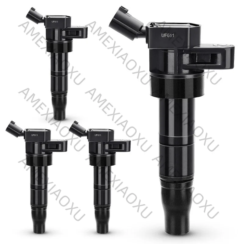 

4Pcs Car Ignition Coil For Hyundai Sonata Santa Fe GENESIS COUPE Tucson IX35 for Kia Optima Sportage 27300 3F100 273003F100 AME