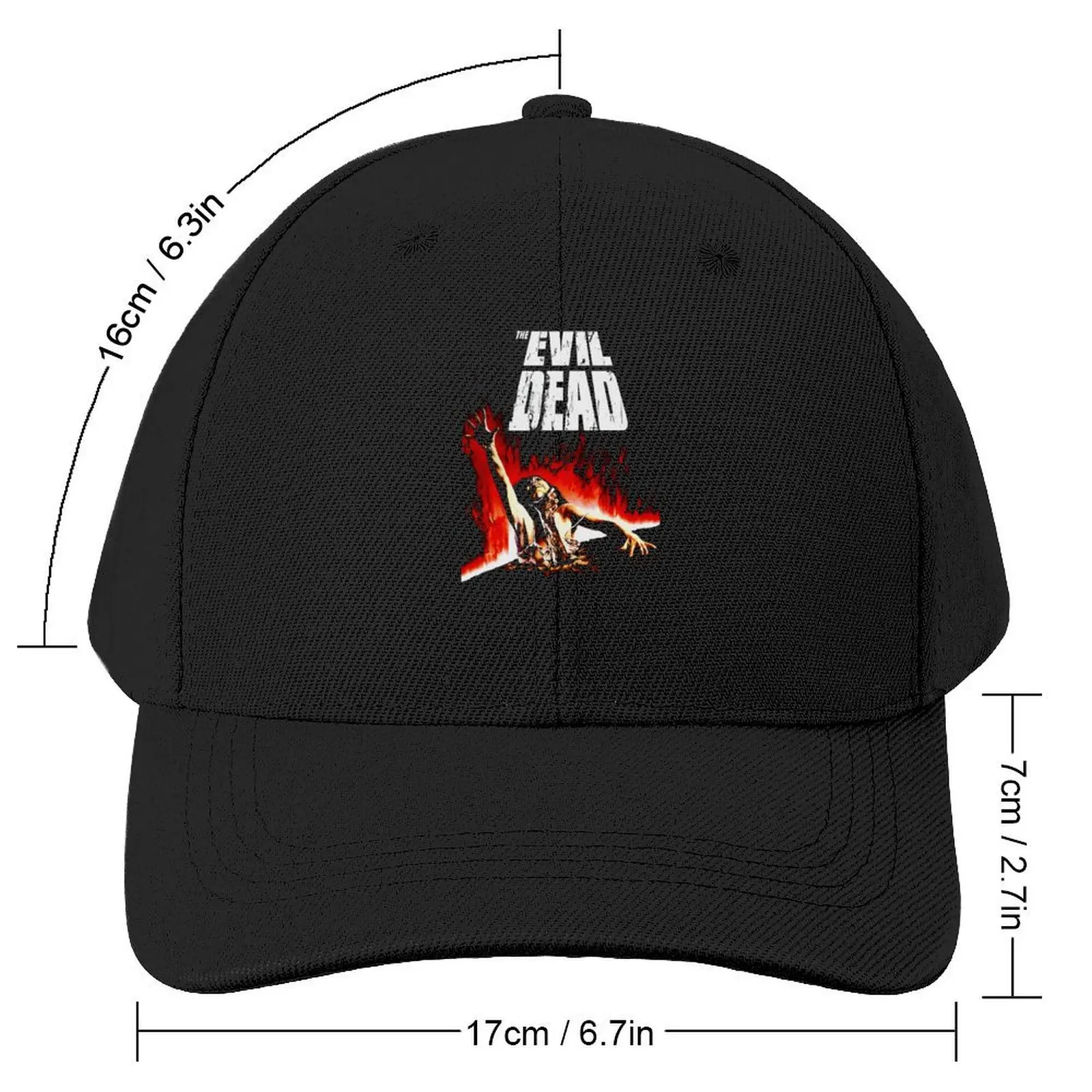 CLassic Evil Dead Horror Baseball Cap Christmas Hat New In The Hat Trucker Hat For Men Women's