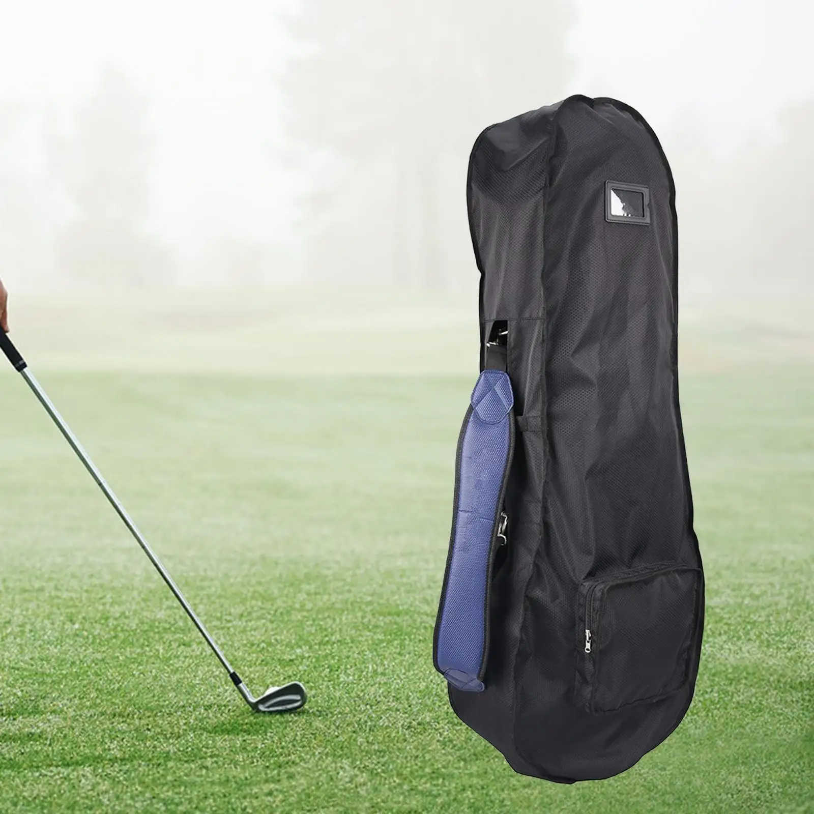 Golf Bag Rain Cover Carry Bag Water Resistant Men Women Dust Protection Golf Club Rain Cover with Zipper Golf Bag Travel Cover