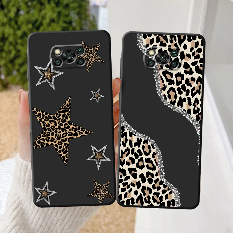 Leopard Print Star Art Case for Xiaomi Poco F8 M3 M4 M7 Pro F1 C50 F3 C61 C75 X3 X4 X5 X7 Pro M5 C71 Funda Phone Cover view 4