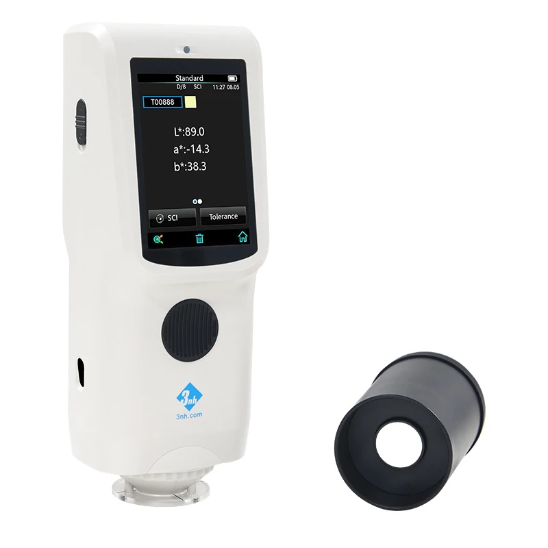 CR7 Portable Colorimeter High Accuracy Testing Equipment for Paint Plastic Textile Quality Control (QC)