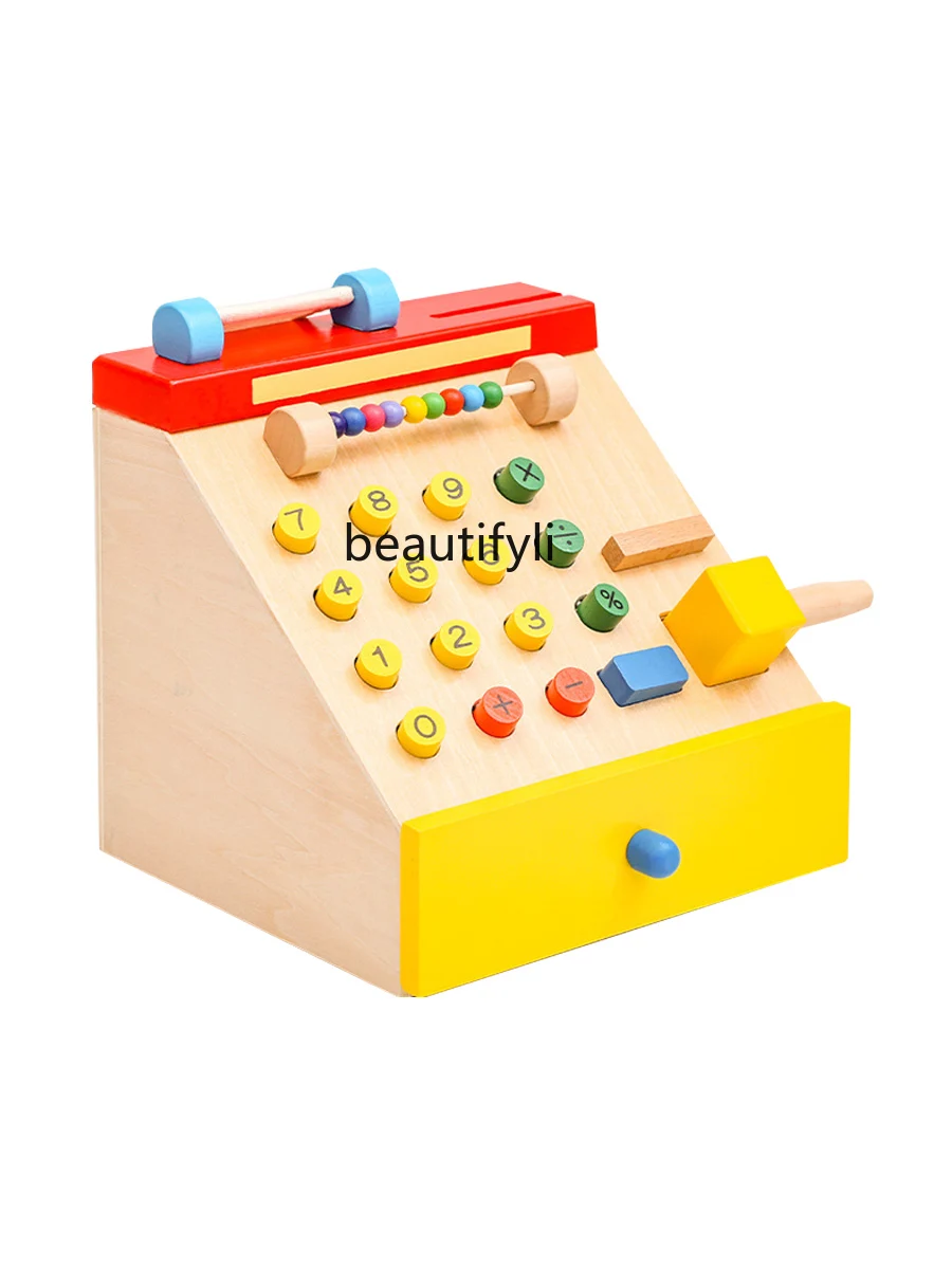 Baby supermarket convenience store cash register all-in-one machine children's simulation play house toys